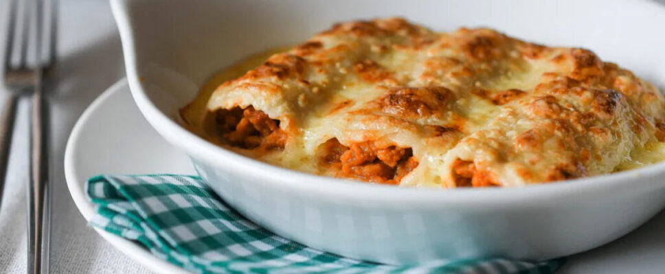 Canelones de Soja Texturizada